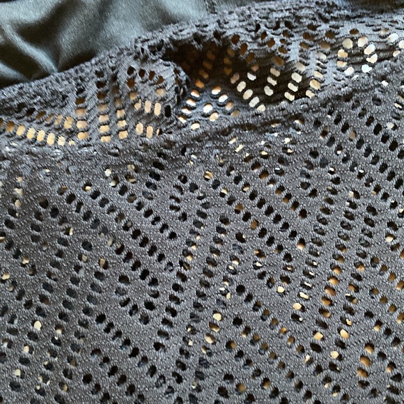 Arizona Jean co medium Black swimsuit top nwt - Picture 10 of 14